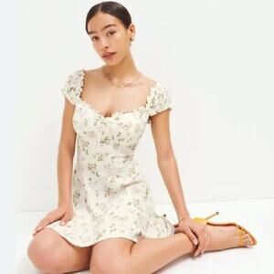 Reformation Pacey Floral Dress Carine Size 8